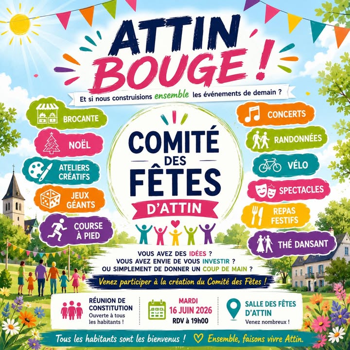 Commune d'Attin